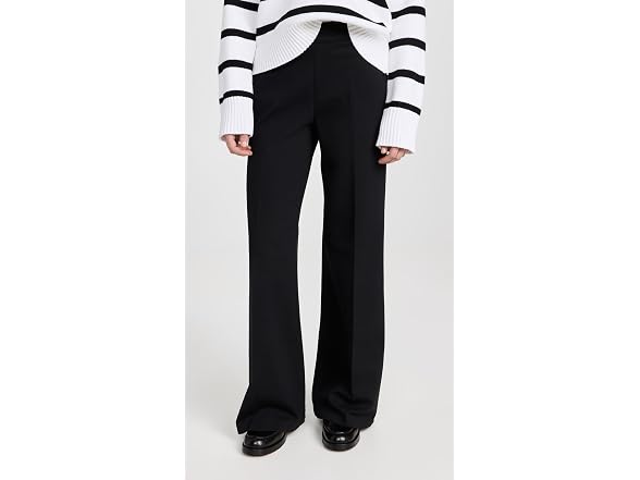 SPANX The Perfect Pant Wide Leg Black Pants