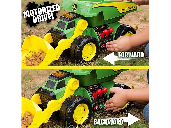 John Deere 18" Motorized Dig Rig Toy