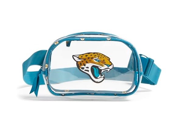 Vera Bradley NFL Jaguars Clear Belt Bag