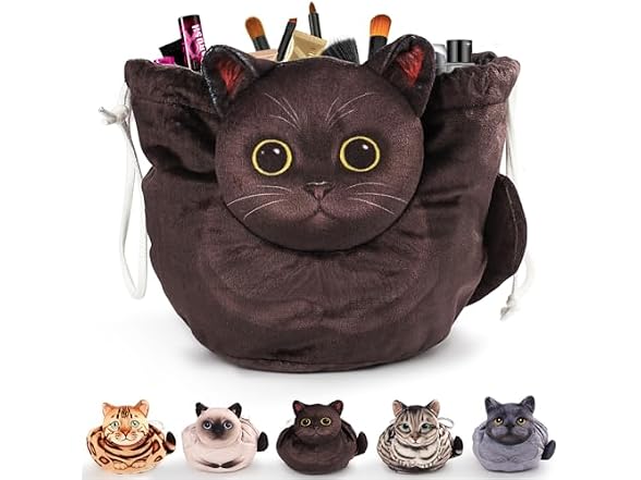 Drawstring Makeup Bag