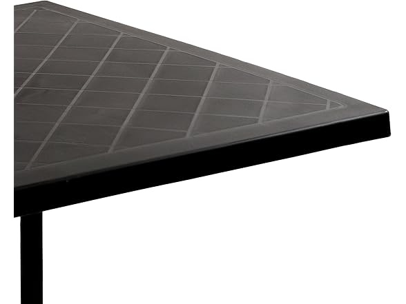 Sunnydaze Plastic Top Outdoor Dining Table