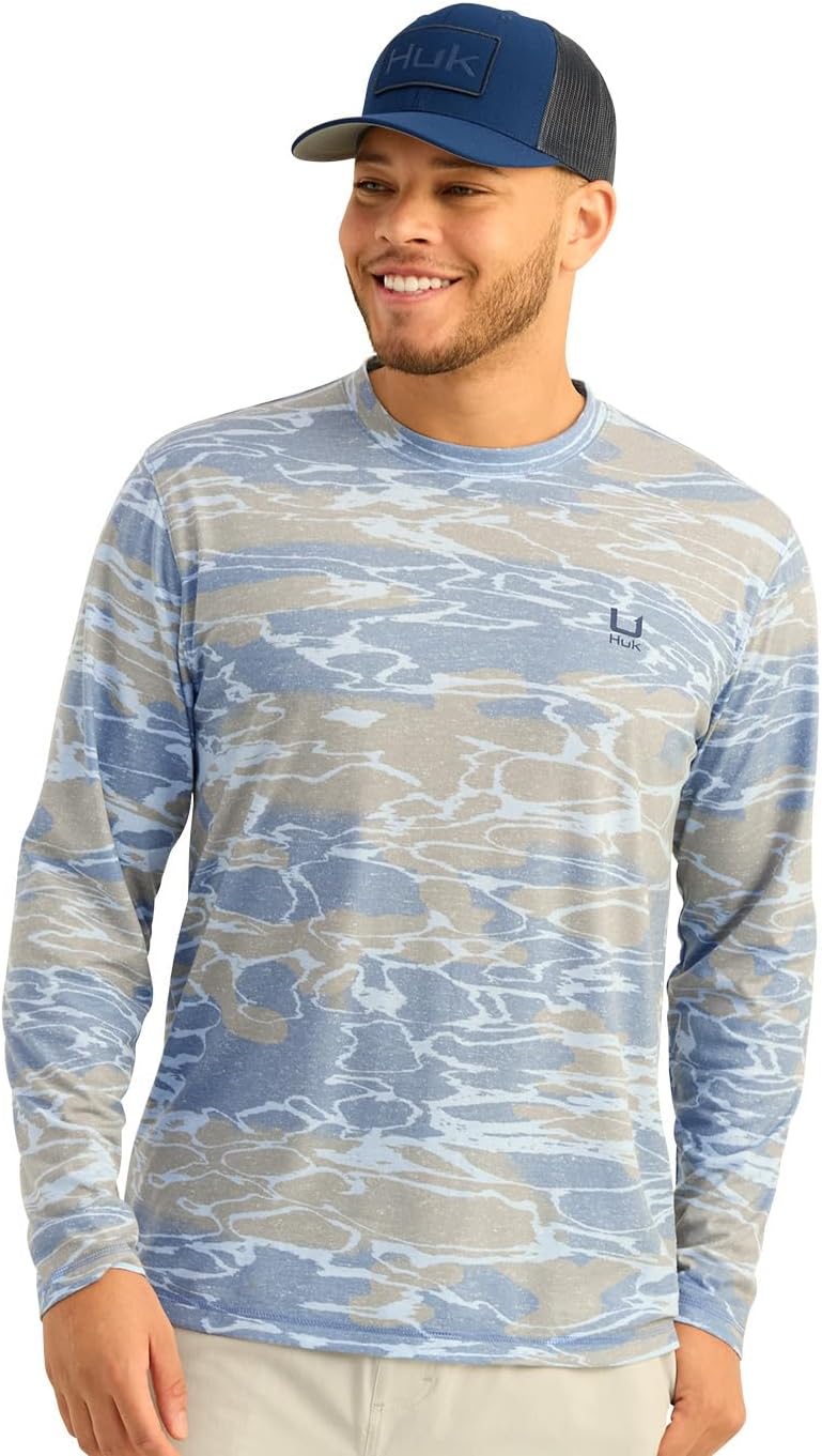 HUK Men (XL) Leeward KC Scott Performance Shirt - Gallery 8