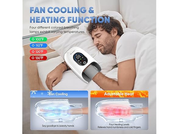 Hand Massager with 9 Modes