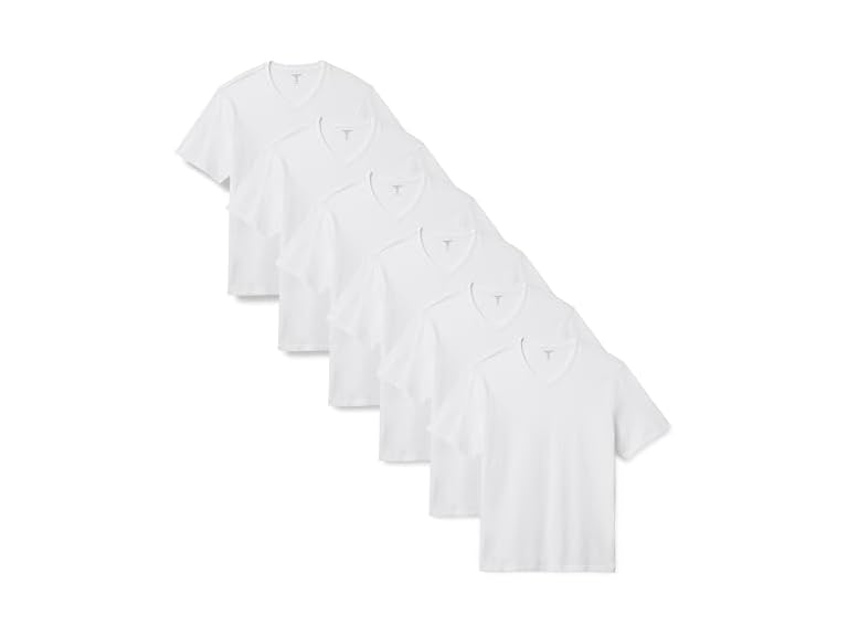Amazon Essentials Mens RegFit SS Tee 6 Pk - Gallery 9