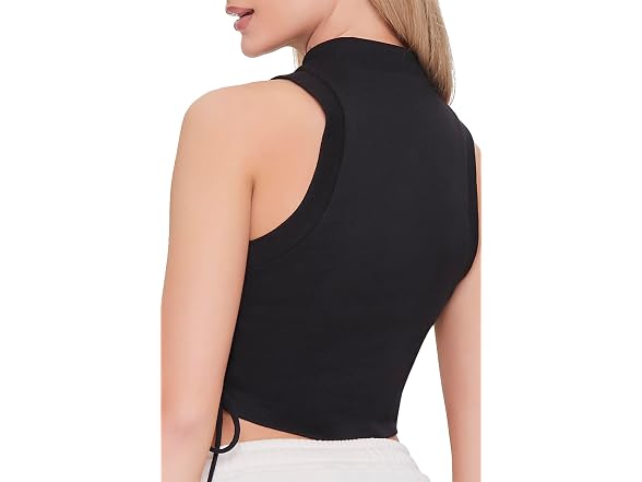 Forever 21 (M) Embroidered Felt Cute Crop Top