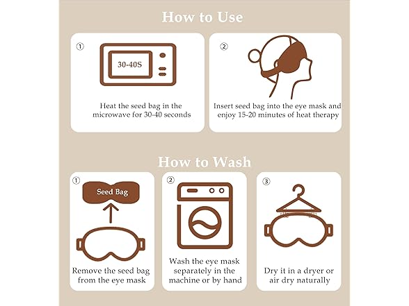 TOPOINT BC513225100022 Microwave Heated Eye Mask