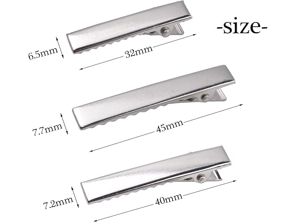 Aylifu 150 Pieces Alligator Hair Clips