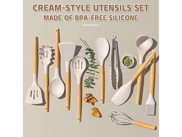 Umite Chef Kitchen Cooking Utensils Set, 33 pc