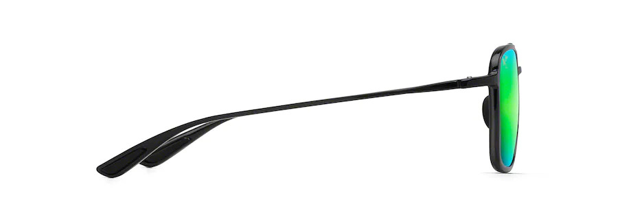 Maui Jim Unisex Keokea Polarized Aviator Sunglasses - Gallery 6