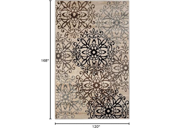 Superior Floral Area Rug, 10x14