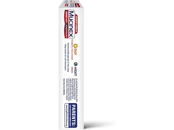 Mucinex Nightshift Sinus Caplets 2Pk