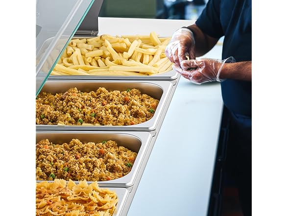 WILPREP 6-Pan Commercial Food Warmer