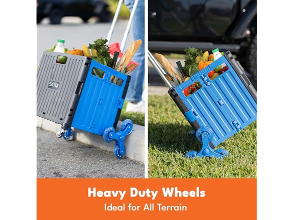Heavy Duty Cart with Wheels and Telescopic Handle