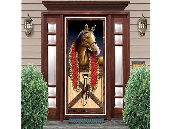 Beistle 2-Pack Horse Racing Door Covers