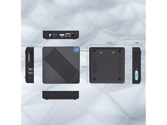 MINISFORUM N40 Mini PC UHD 4K@60Hz Celeron Dual