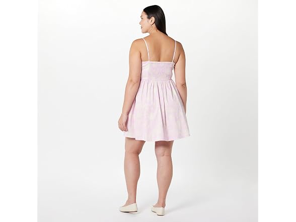 The Drop Perla Shaped Waist Mini Dress