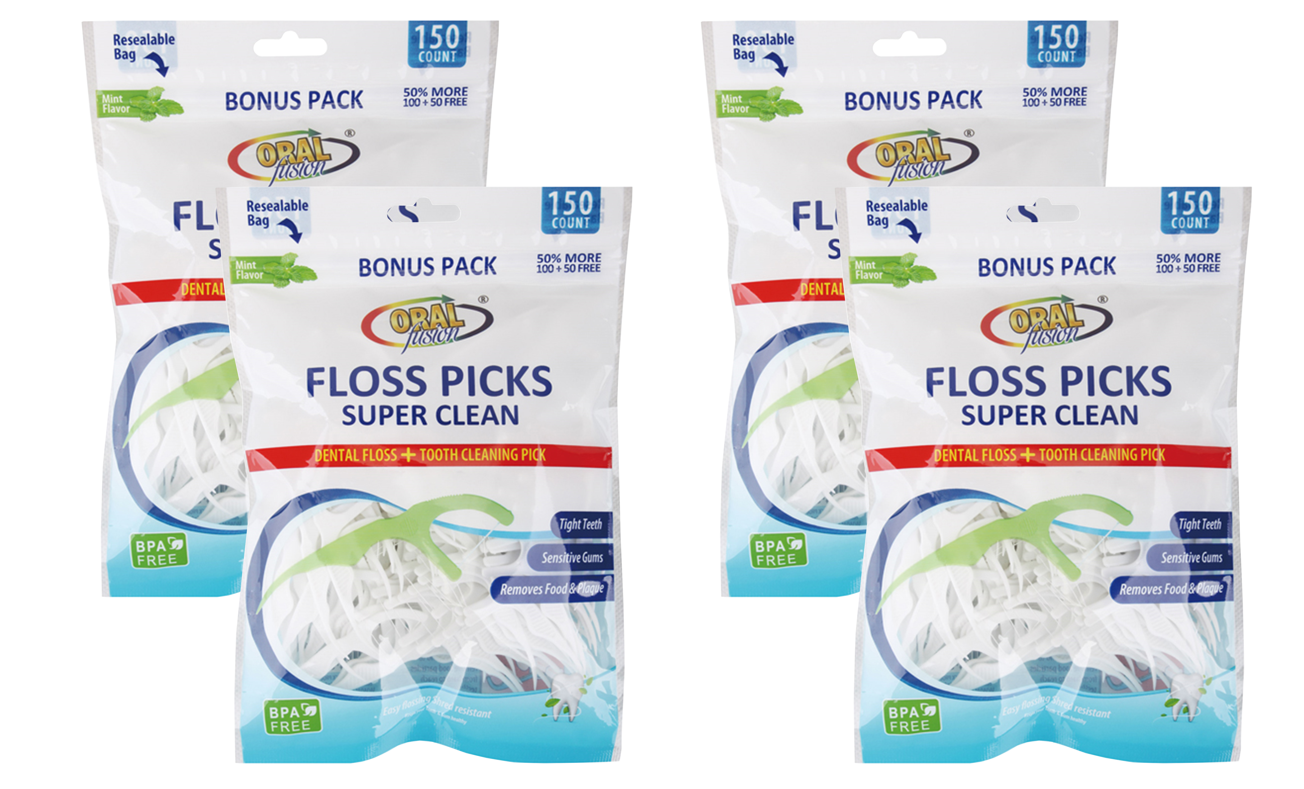 Multi Pack Super Clean Floss Picks - Gallery 13