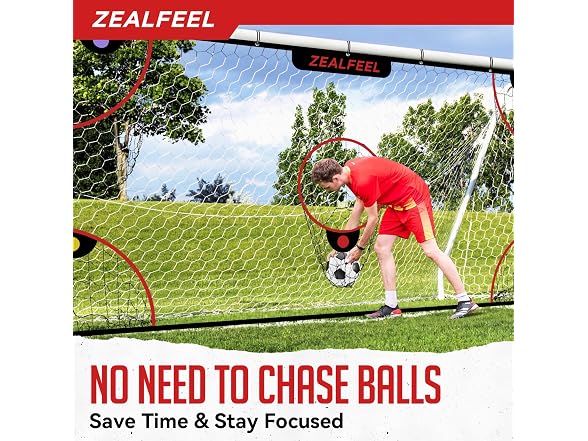 ZEALFEEL Soccer Target Net