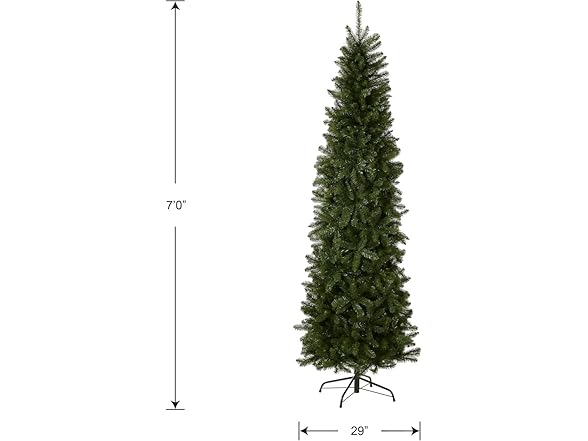 KISIQI 7FT Slim Christmas Tree