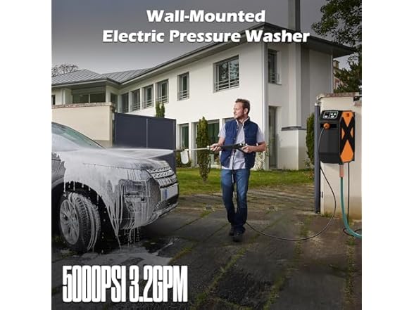 Wall Mounted Pressure Washer