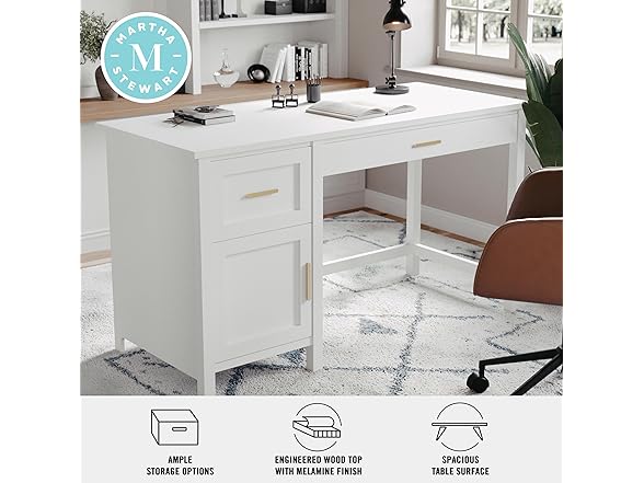Martha Stewart Hutton Shaker Style Desk