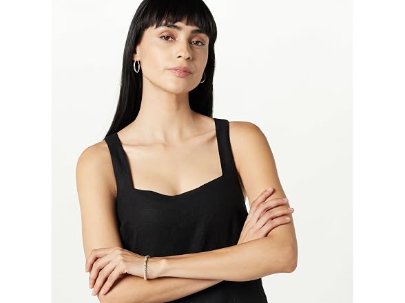 The Drop Women's Mini Dress, Black, 2X