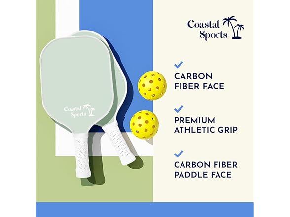 Coastal Sports Pickleball Paddle Graphite