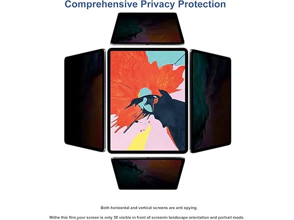 360Matte Privacy Filter for iPad Pro 11-inch M4