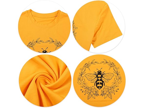 Women's Yellow Bee T Shirt
