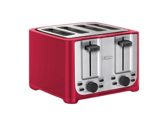 BELLA 4 Slice Toaster with Auto Shut Off