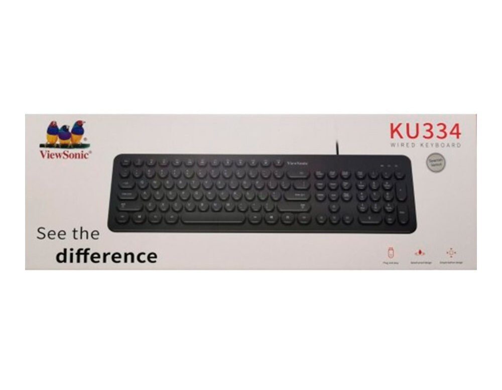 ViewSonic KU334 Wired Keyboard - Gallery 4