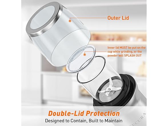 Secura Coffee Grinder Electric