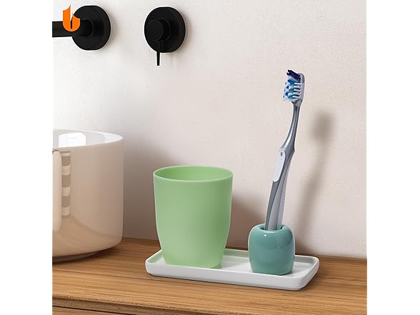 Urbanstrive Ceramic Toothbrush Holders