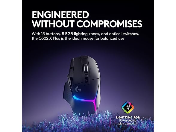Logitech G502 X Plus Wireless Gaming Mouse
