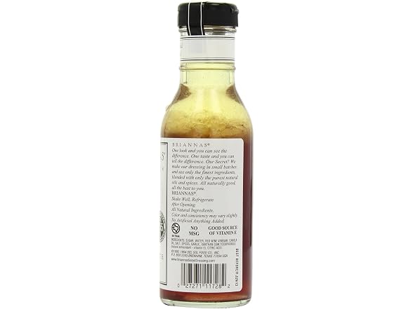 6PK BRIANNAS - Home Style Blush Wine Vinaigrette
