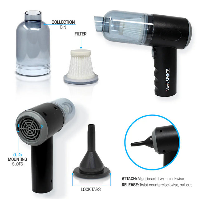 Aduro S-WSVAC-01 2-in-1 Vacuum & Kit - Gallery 8