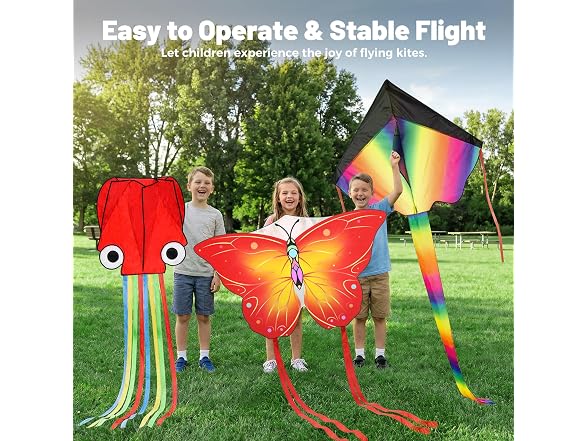 Crogift Large Butterfly Kite 3Pk - Gallery 3
