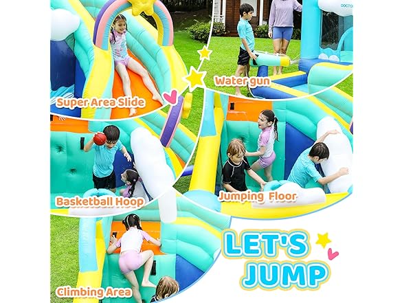 FBSPORT Inflatable Bouncer