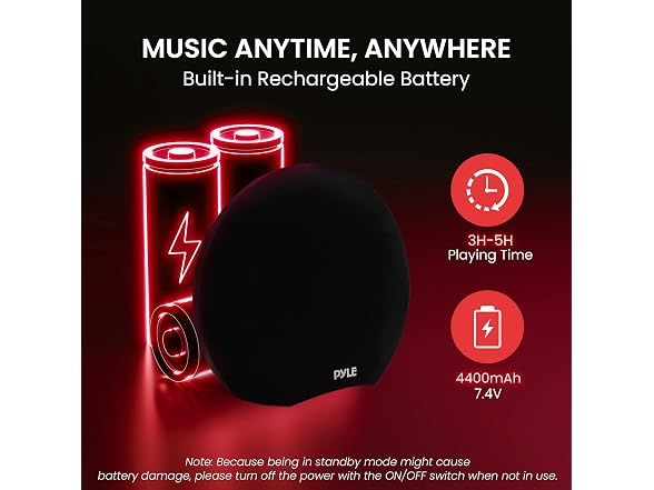 Pyle Portable Speaker Bluetooth | 280W