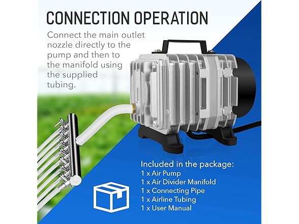 Simple Deluxe Air Pump w/Adjustable Air Flow