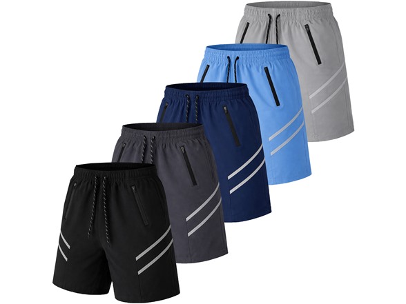 Black - Charcoal - Navy - Light Blue - Silver