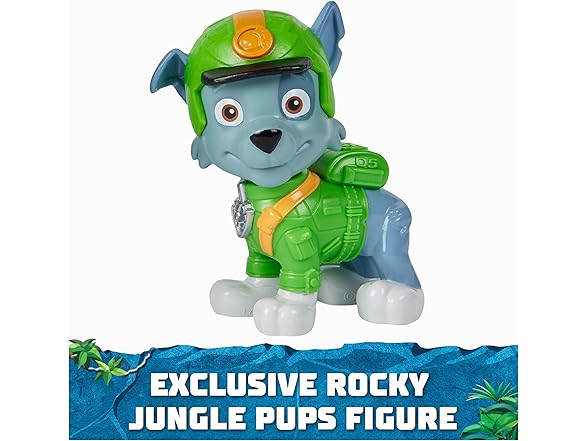 Jungle Pups, Rocky Snapping Turtle and Vehicle