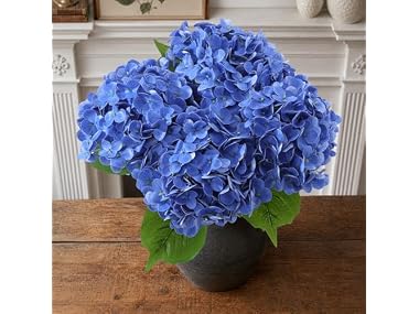 $16.99, Was $46.38, 63% Off! NINTYNINE Hydrangea Artificial Flowers dealfomo