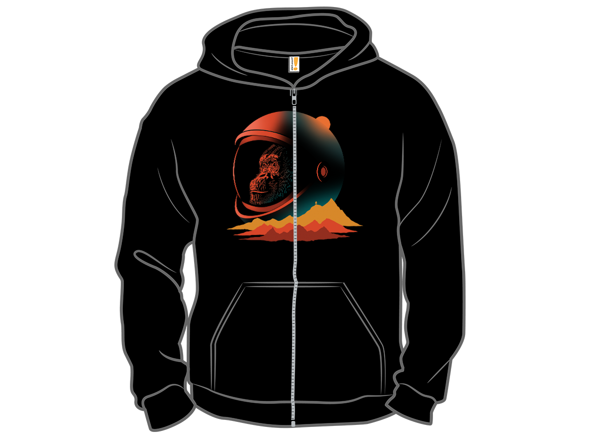 Space Monkey Astronaut - Gallery 14