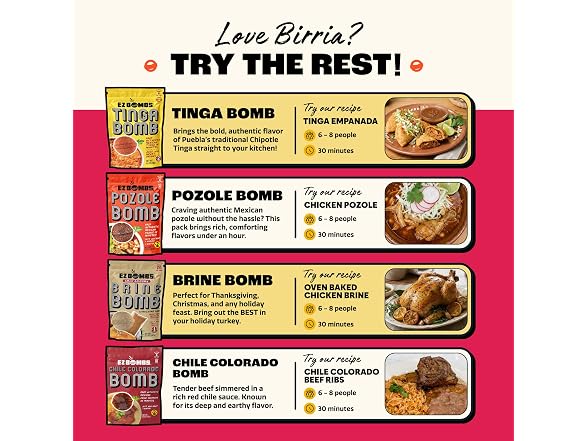 EZ Bombs | Birria Bomb Seasoning