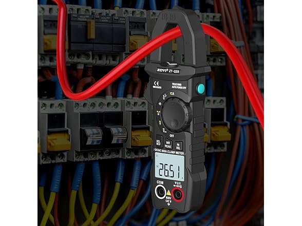 ZOYI Clamp Meter Multimeter 6000 Counts Clam
