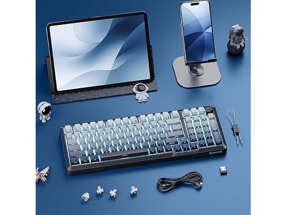 Redragon Grey Gradient Keyboard