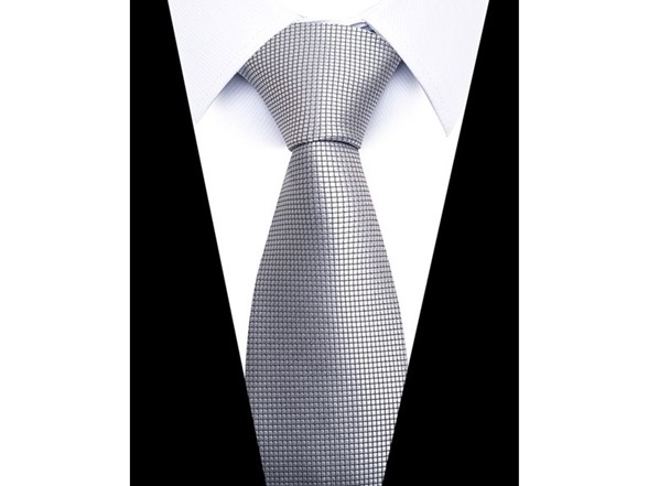 Metallic Silver Grid