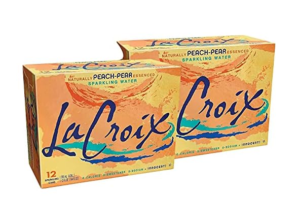 Lacroix Peach-Pear Sparkling Water