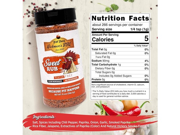 (4pk) Fat Boy Hickman's BBQ Bestselling Rubs & Sauces